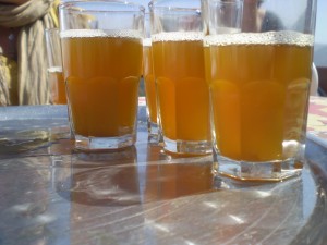 thé à la menthe