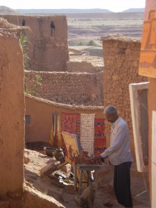 artiste - Kasba Ait BenHaddou