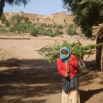 Travailleuse au champ, Ait BenHaddou